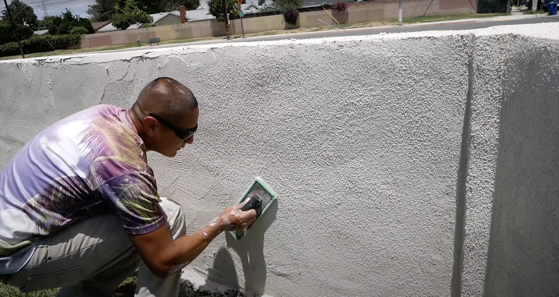 Commercial Concrete Finishing Services Professional concrete contractor finishing commercial driveway surface